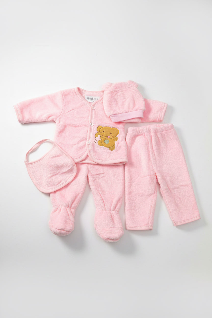 5 Pcs Velvet Suit