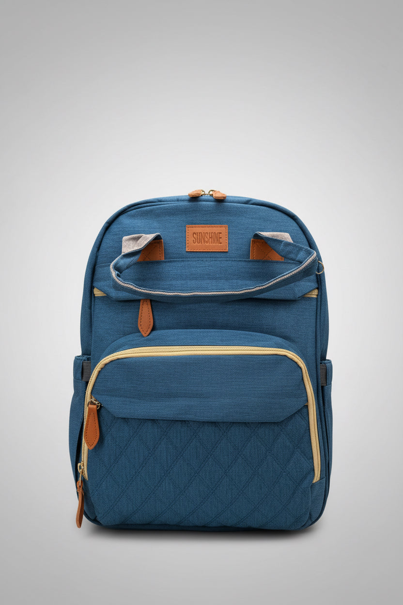 Multifunctional Baby Diaper Bag with Portable Travel Bed